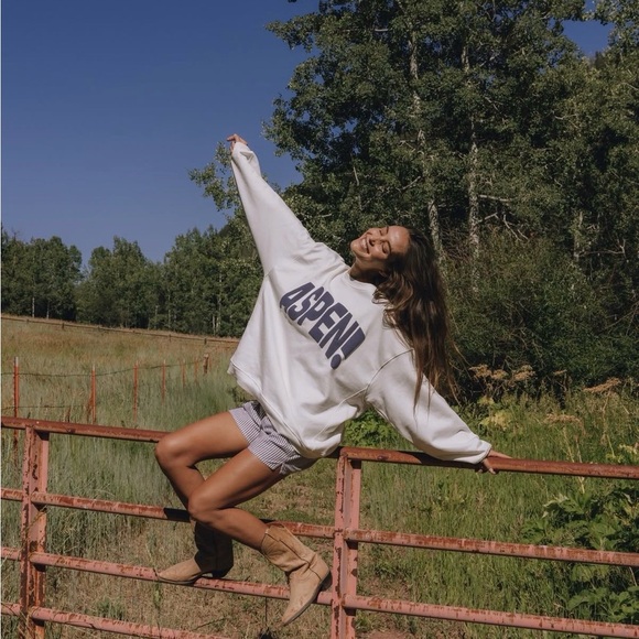 Daily Drills Navy and White Aspen Sweatshirt - Picture 7 of 10